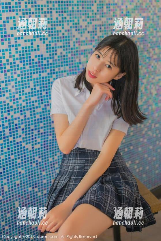 Xiuren秀人网 - 在王曼柔的纯白写真里，难道真的是白色最能打动你我心吗？