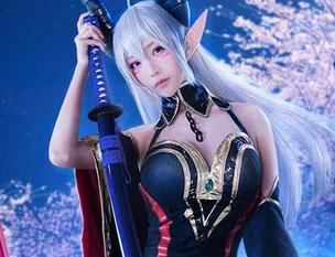 青青子Js和她的斯卡哈毛衣，cos里藏了多少段子？#图集#